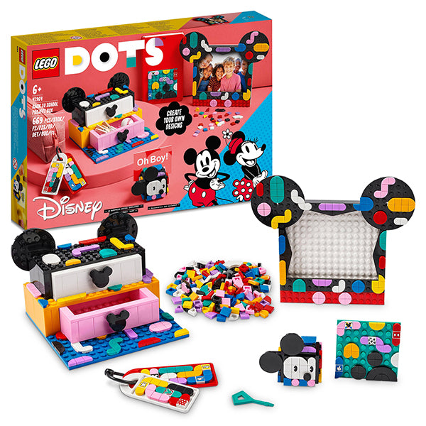 LEGO - DOTS Mickey Mouse & Minnie Mouse Back-to-School 41964