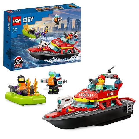 LEGO - City Fire Rescue Boat 60373