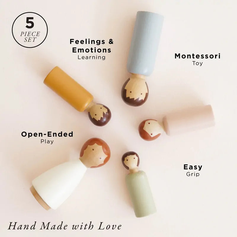 Le Toy Van - Dubois Wooden Peg Family