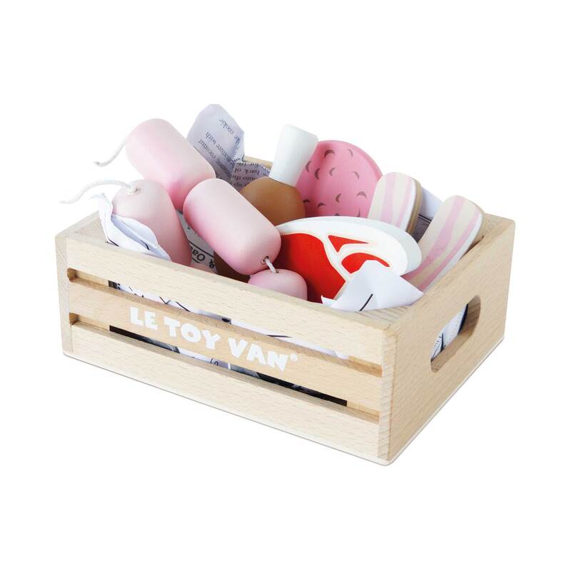 Le Toy Van - Butchers Meat Wooden Market Crate