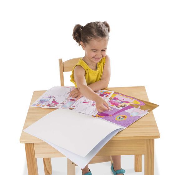 Melissa & Doug - Reusable Sticker Pad - Princess Castle