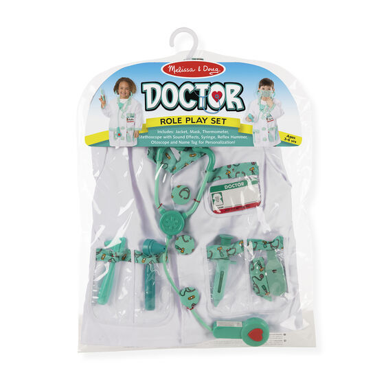 Melissa & Doug - Doctor Role Play Costume Set