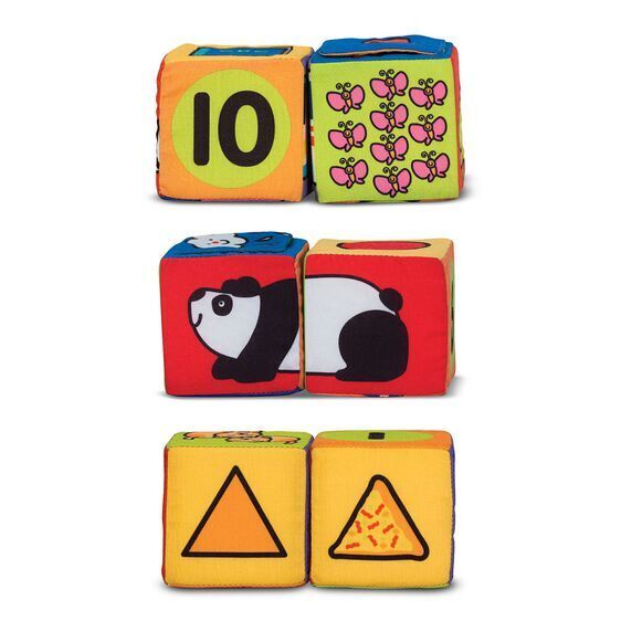 Melissa & Doug - Match & Build Blocks