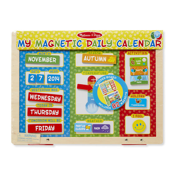 Melissa & Doug - My Daily Magnetic Calendar
