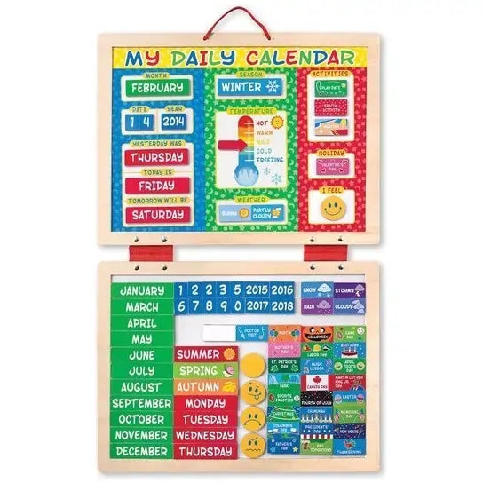 Melissa & Doug - My Daily Magnetic Calendar