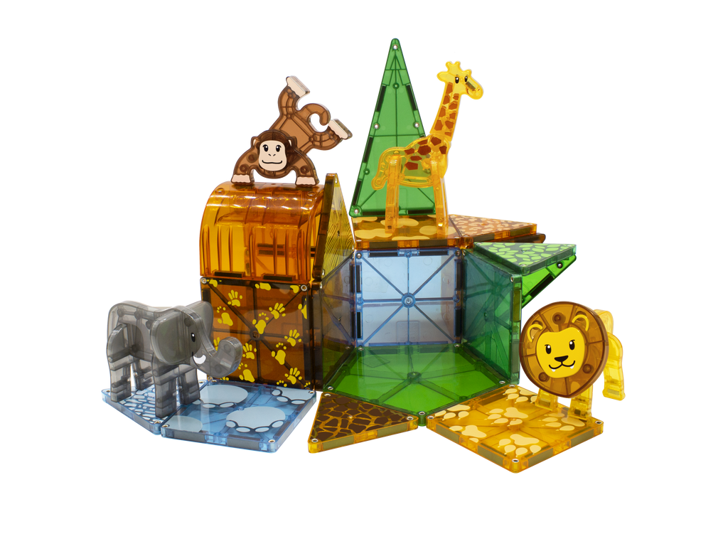 Magna Tiles - Safari Animals Set - 25 piece