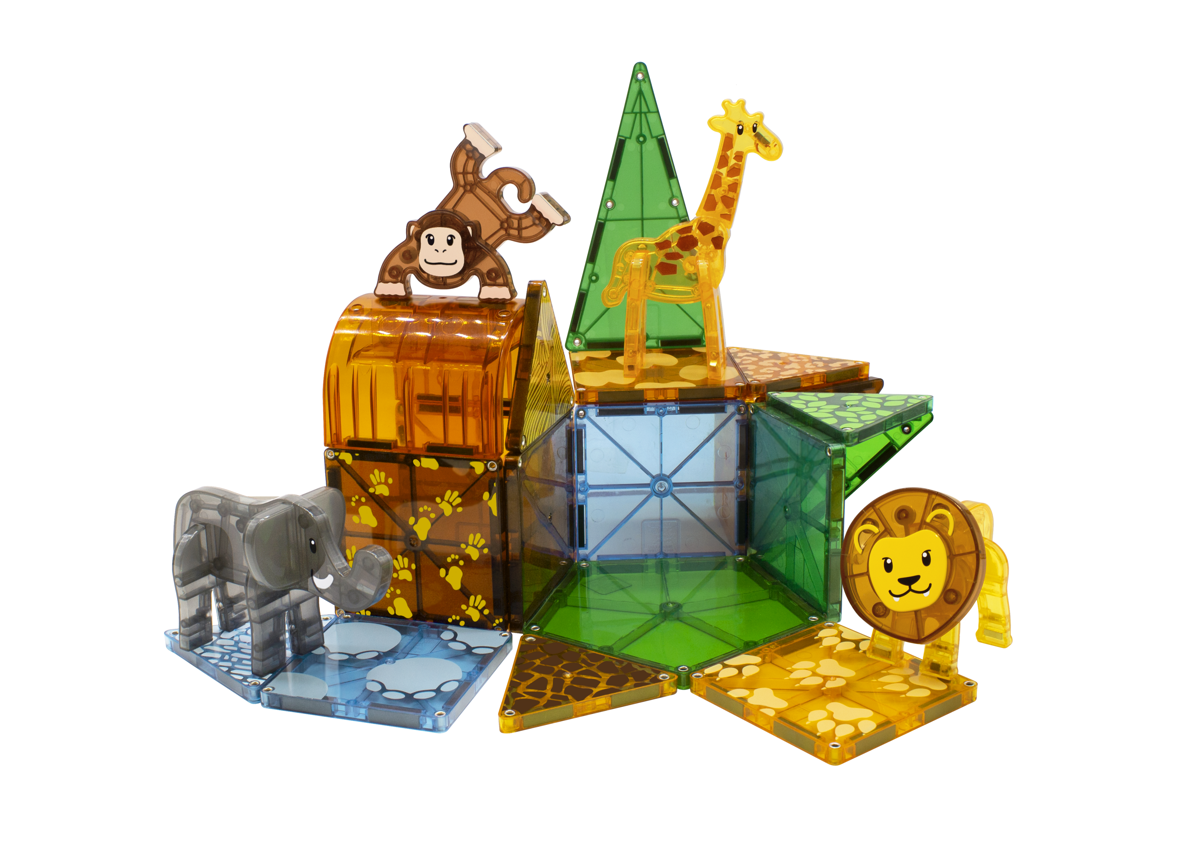 Magna Tiles - Safari Animals Set - 25 piece