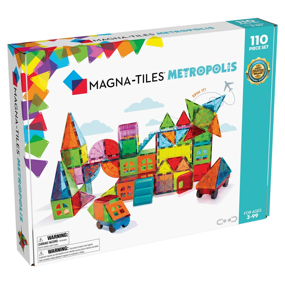 Magna Tiles - Metropolis Set - 110 piece
