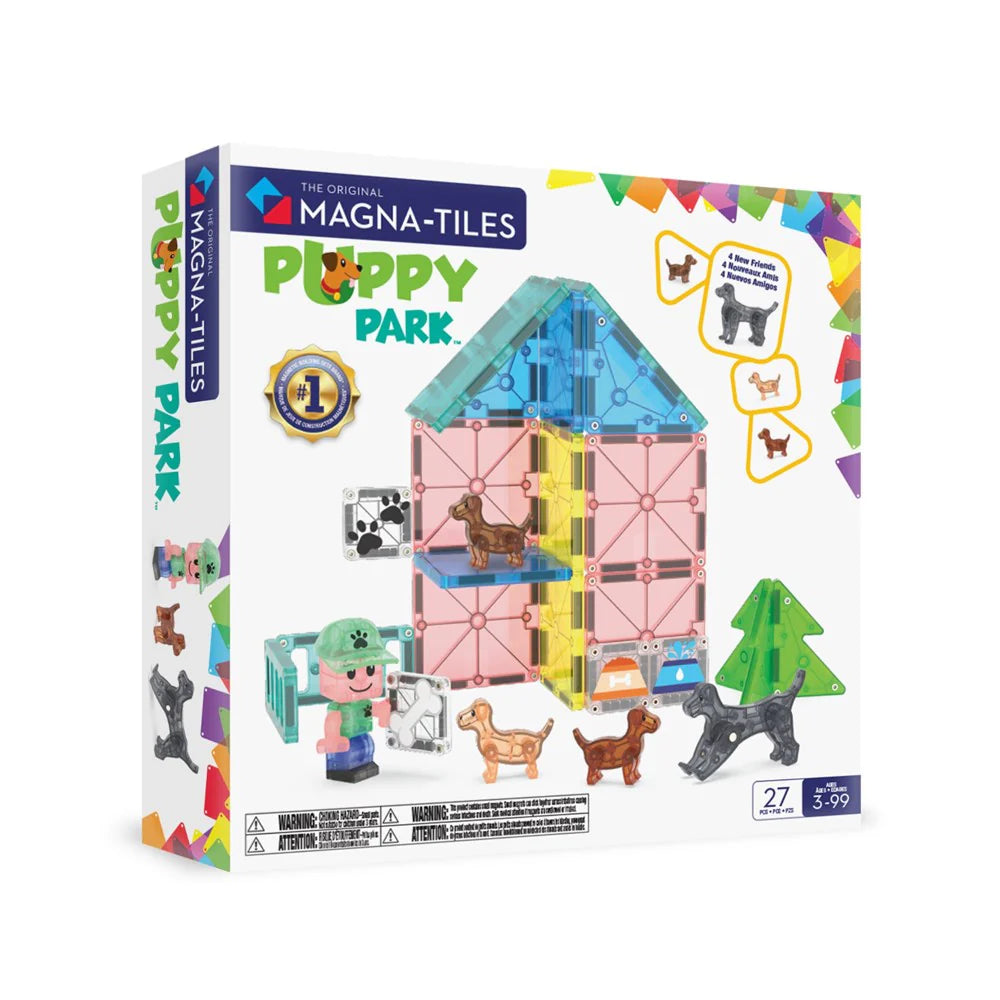 Magna Tiles - Puppy Park - 27 piece