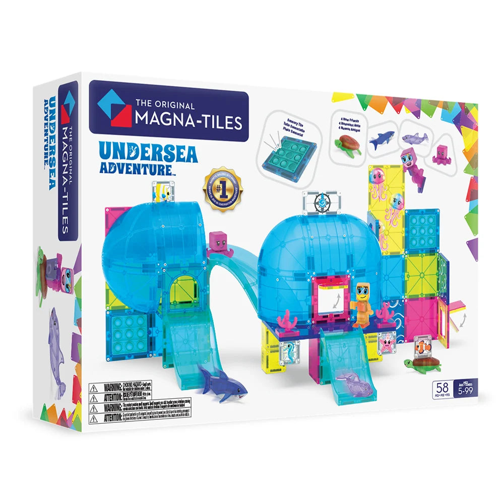 Magna Tiles - Undersea Adventure 58pc