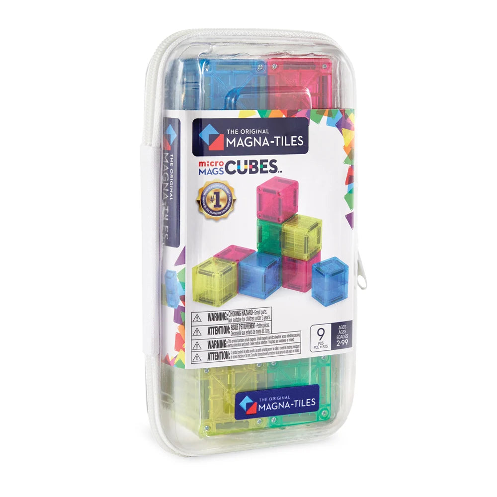 Magna Tiles - MicroMags Cubes Magnetic Set 9pc