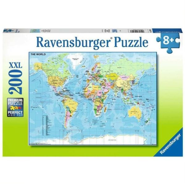 Ravensburger - 200pc Map of the World Puzzle