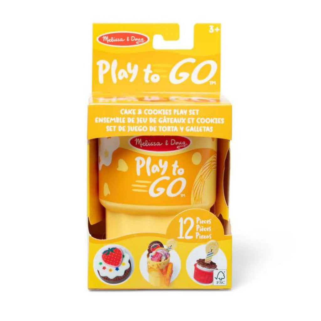 Melissa & Doug - Play to Go - Cake & Cookies Play Set