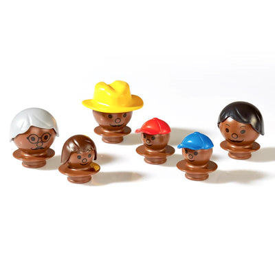 Mobilo - Mixed Dark Brown Figures