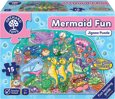 Orchard - 15Pc Mermaid Fun Puzzle & Poster