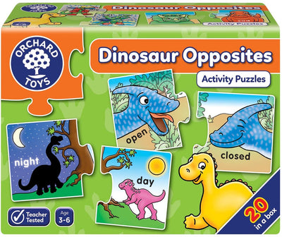 Orchard - 2 x 20Pc Dino Opposites Puzzle