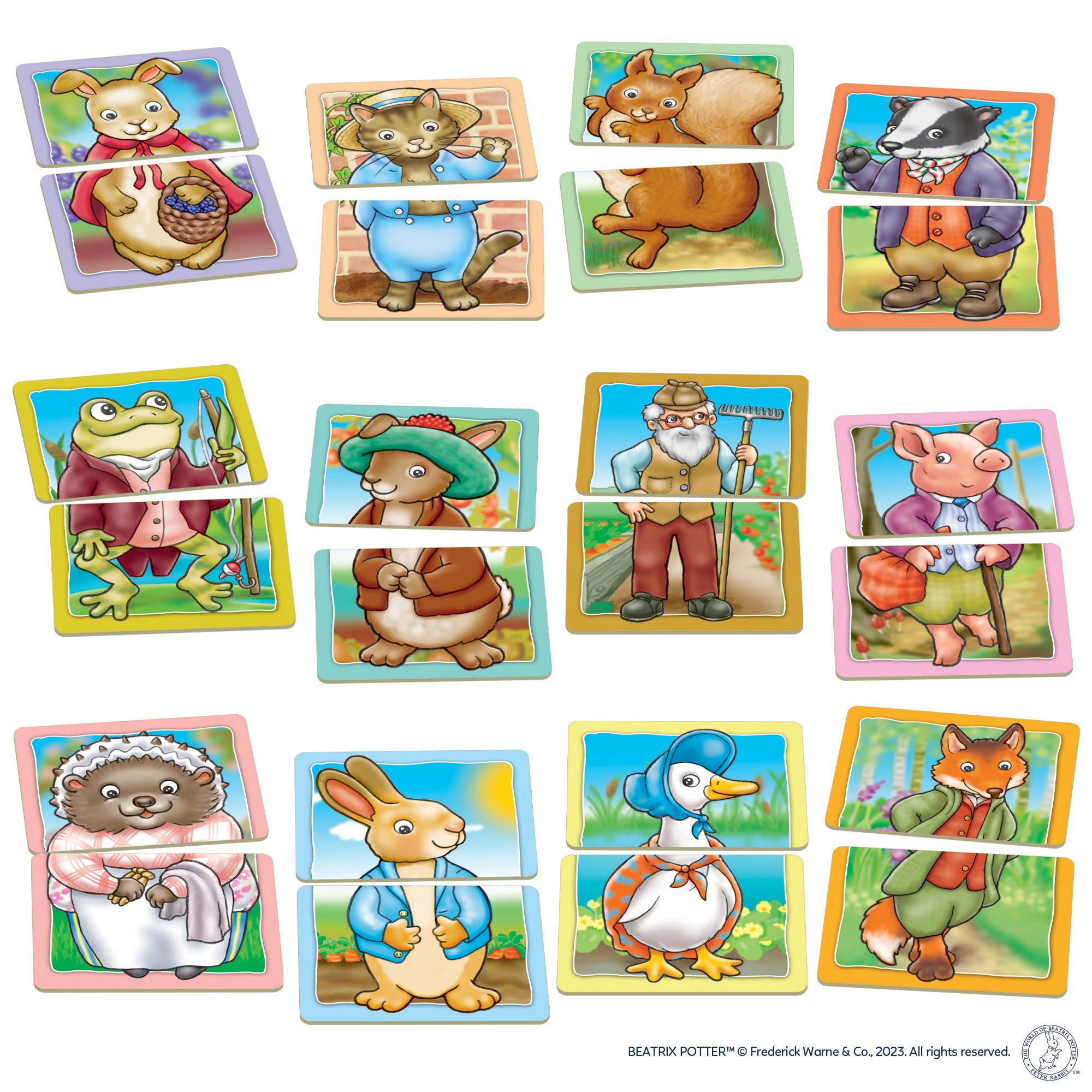 Orchard Peter Rabbits - Heads & Tails