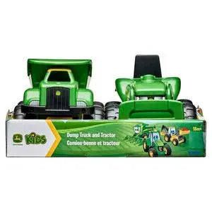John Deere - Dump Truck & Tractor 2 pack
