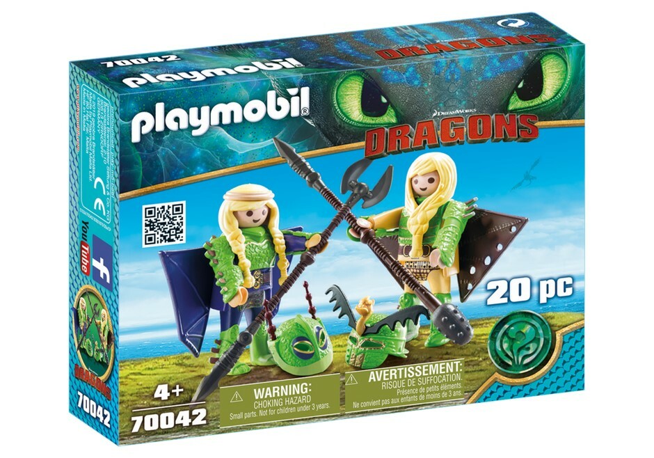 Playmobil - HTTYD Raffnut & Tuffnut 70042