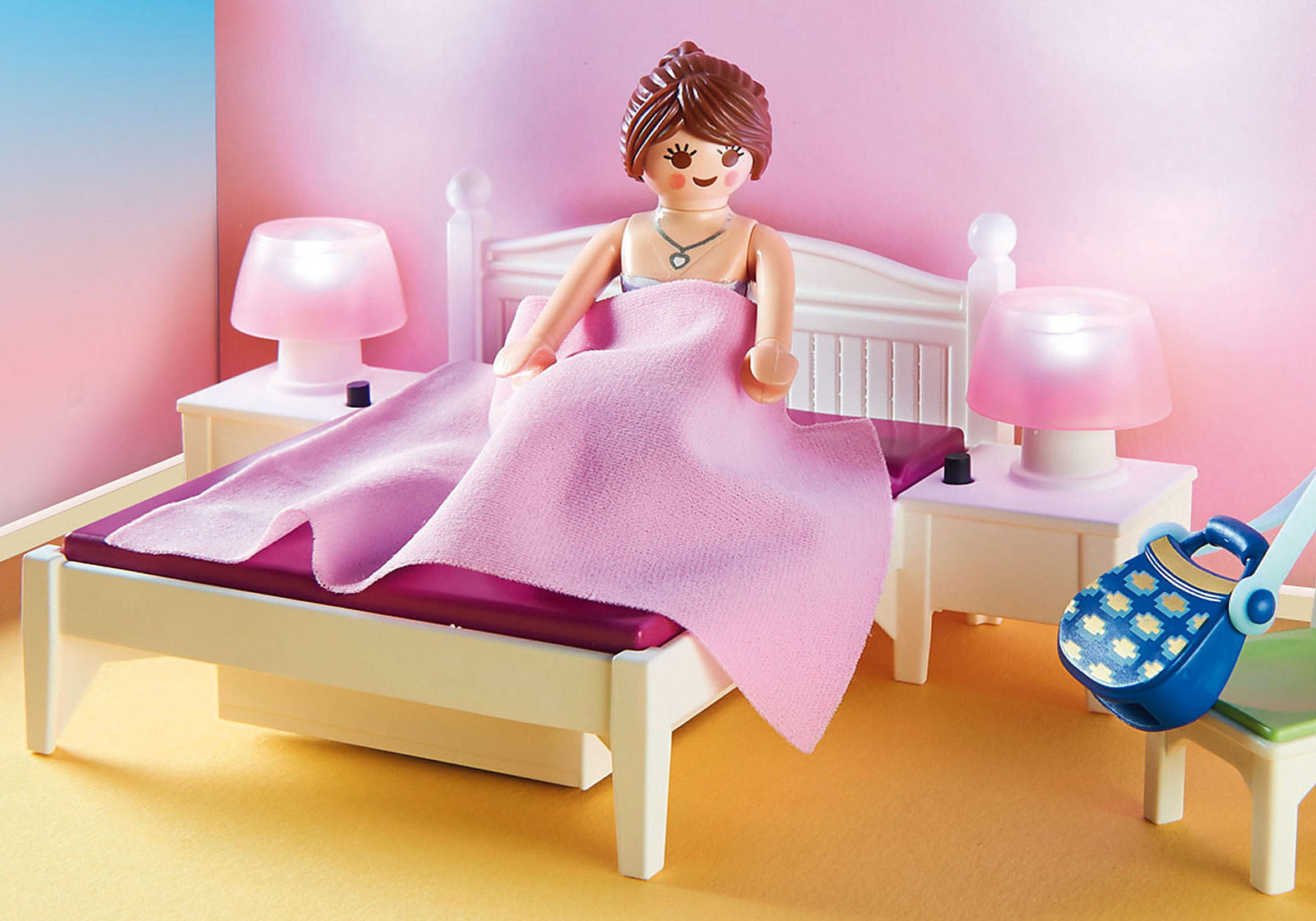 Playmobil - Dollhouse Bedroom With Sewing Corner 70208