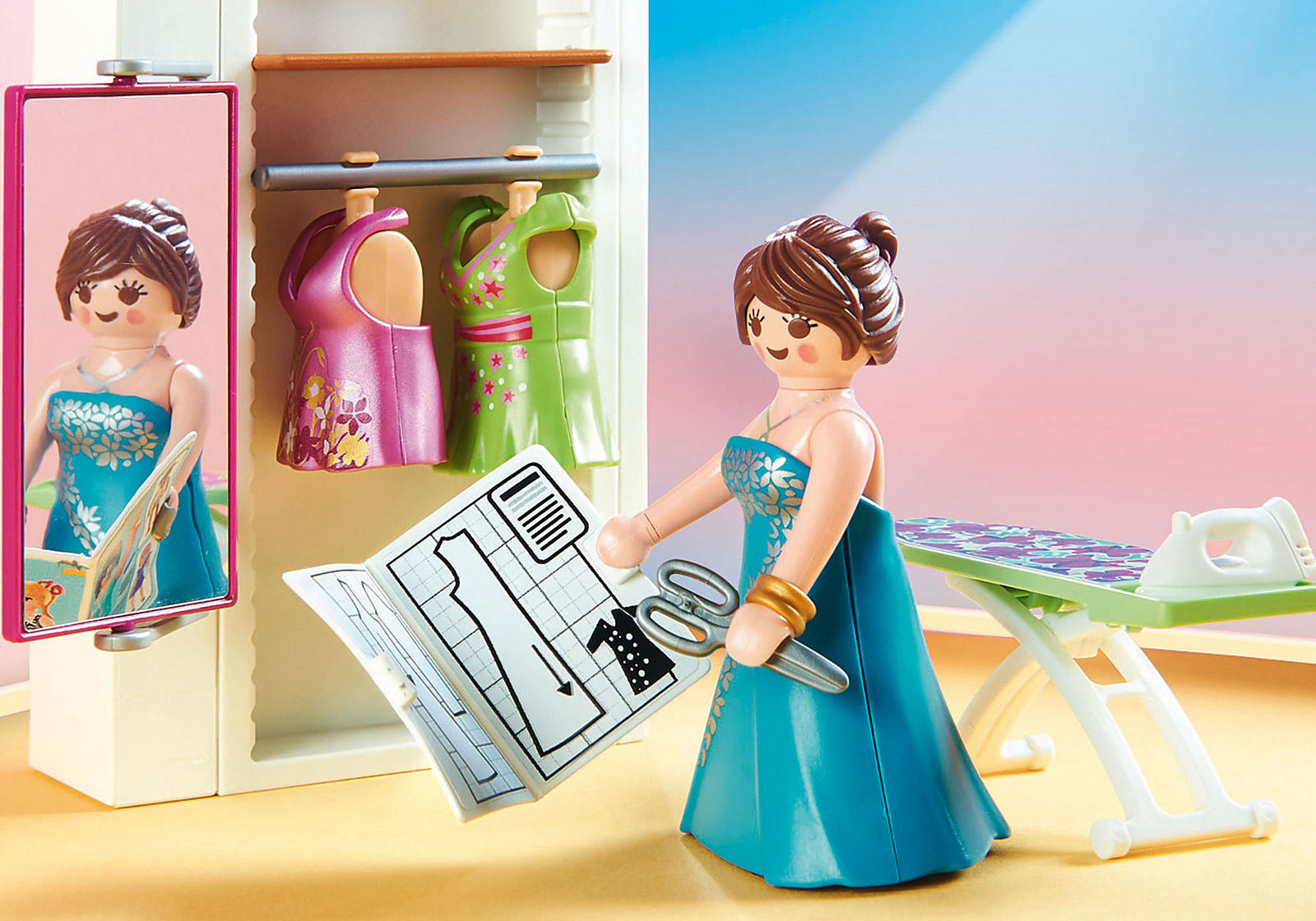 Playmobil - Dollhouse Bedroom With Sewing Corner 70208