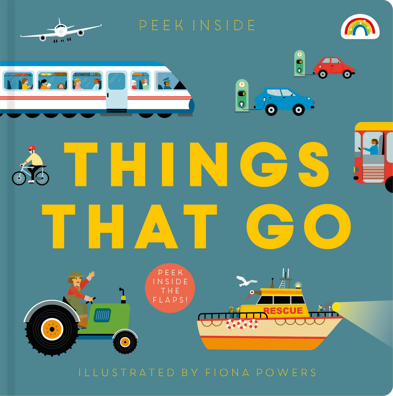 Peek Inside Things That Go Book