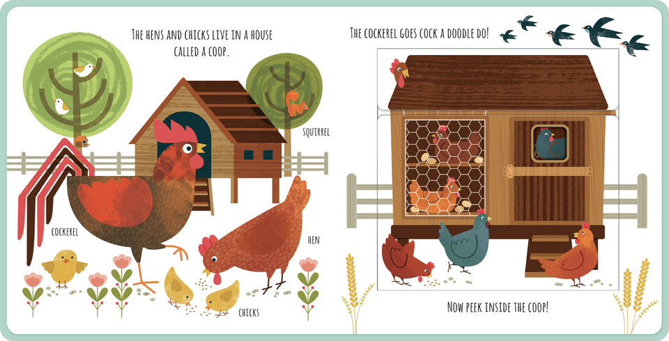 Peek Inside The Farm Book