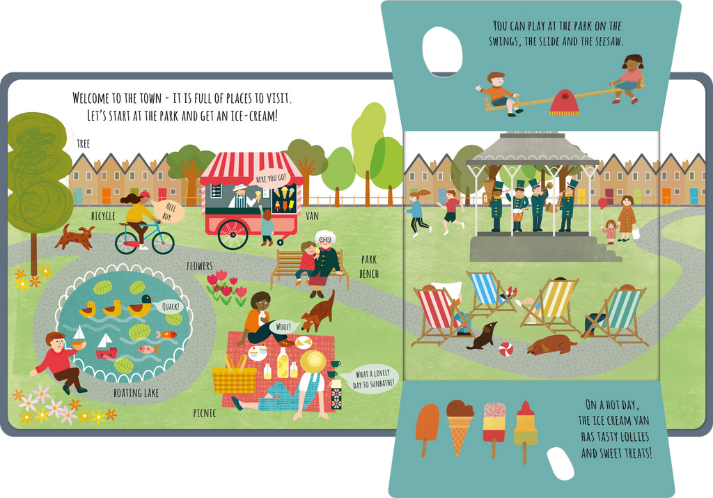 Peek Inside The Town Book