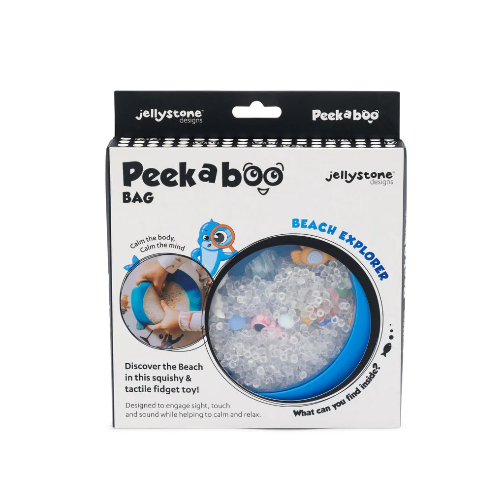 Jellystone - Peekaboo Sensory Bag Beach