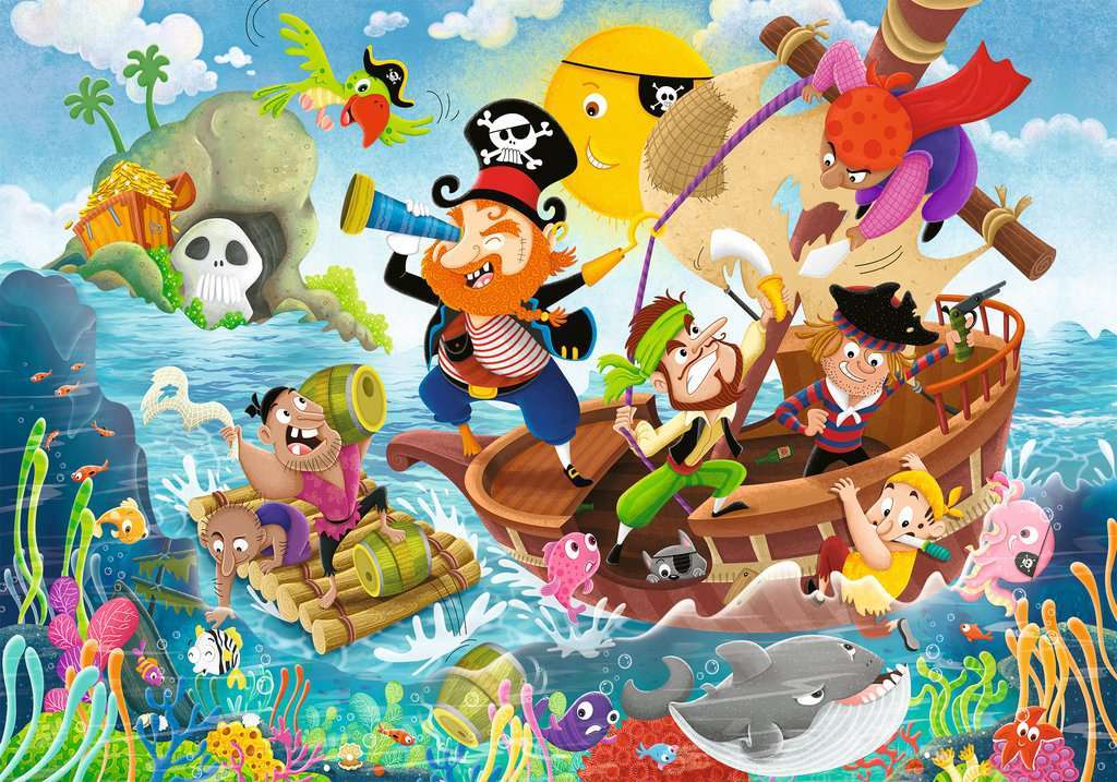 Ravensburger - 24Pc Land Ahoy Puzzle