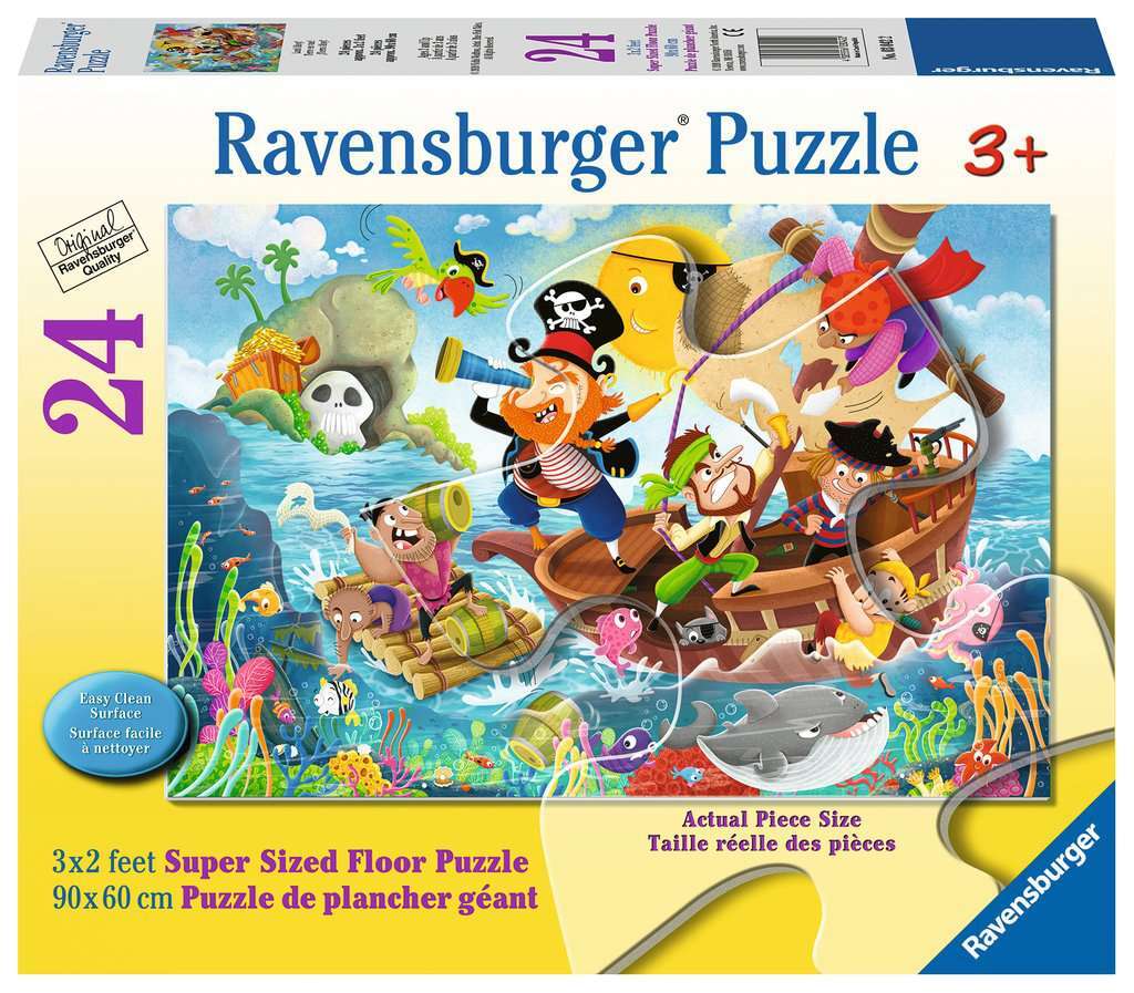 Ravensburger - 24Pc Land Ahoy Puzzle