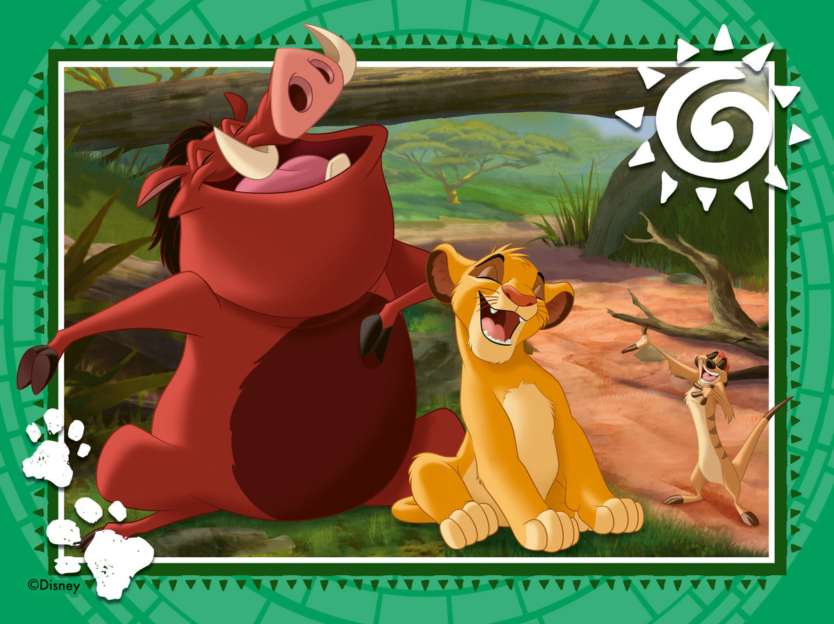 Ravensburger - Disney Lion King 12,16, 20 and 24pc Puzzle