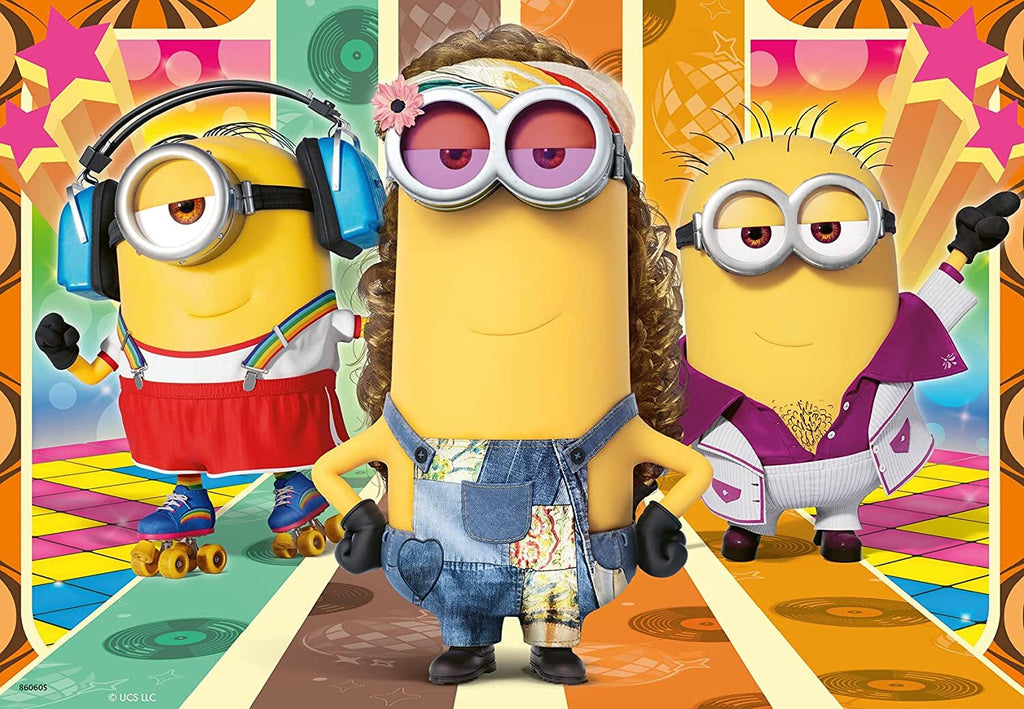 Ravensburger - 2 x 24Pc The Minions in Action Puzzle
