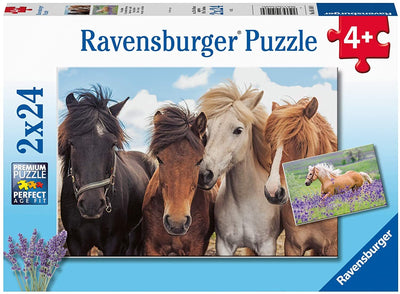 Ravensburger - 2 x 24Pc Horse Friends Puzzle
