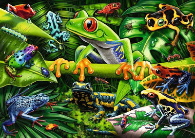 Ravensburger - 35Pc Amazing Amphibians Puzzle