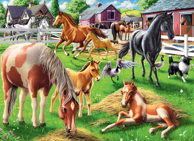 Ravensburger - 60Pc Happy Horses Puzzle