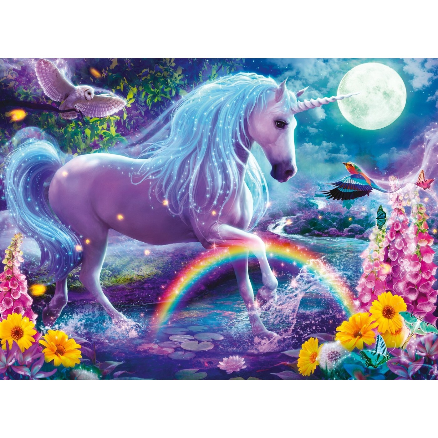 Ravensburger - Unicorn Bumper Pack Puzzles 4x100pc