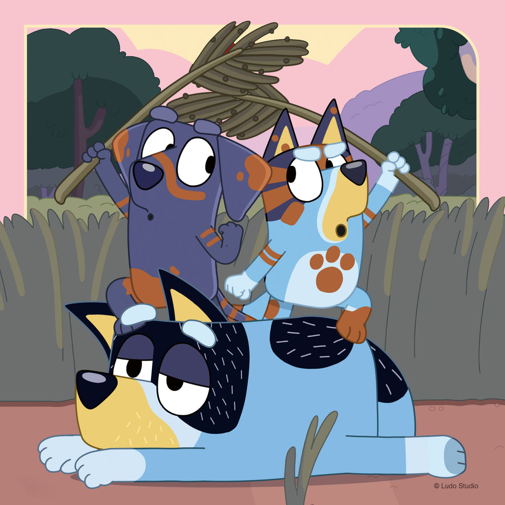 Ravensburger - Bluey's Adventures 3 x 49p