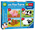 Ravensburger - 2 3 4 5Pc On the Farm My First Puzzle
