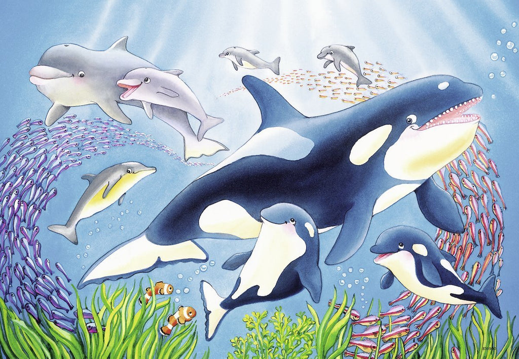 Ravensburger - 2 x 24Pc Colourful Underwater World Puzzle