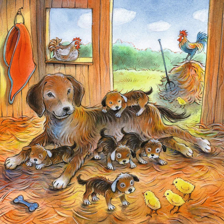 Ravensburger - 3 x 49Pc Cuddle Time Puzzle