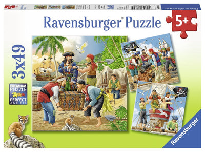 Ravensburger - 3 x 49Pc Adventure On The High Seas Puzzle