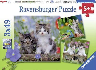Ravensburger - 3 x 49Pc Kittens Puzzle