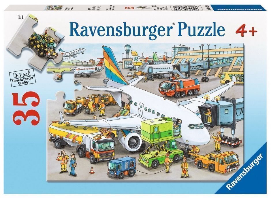 Ravensburger - 35Pc Busy Airport Puzzle