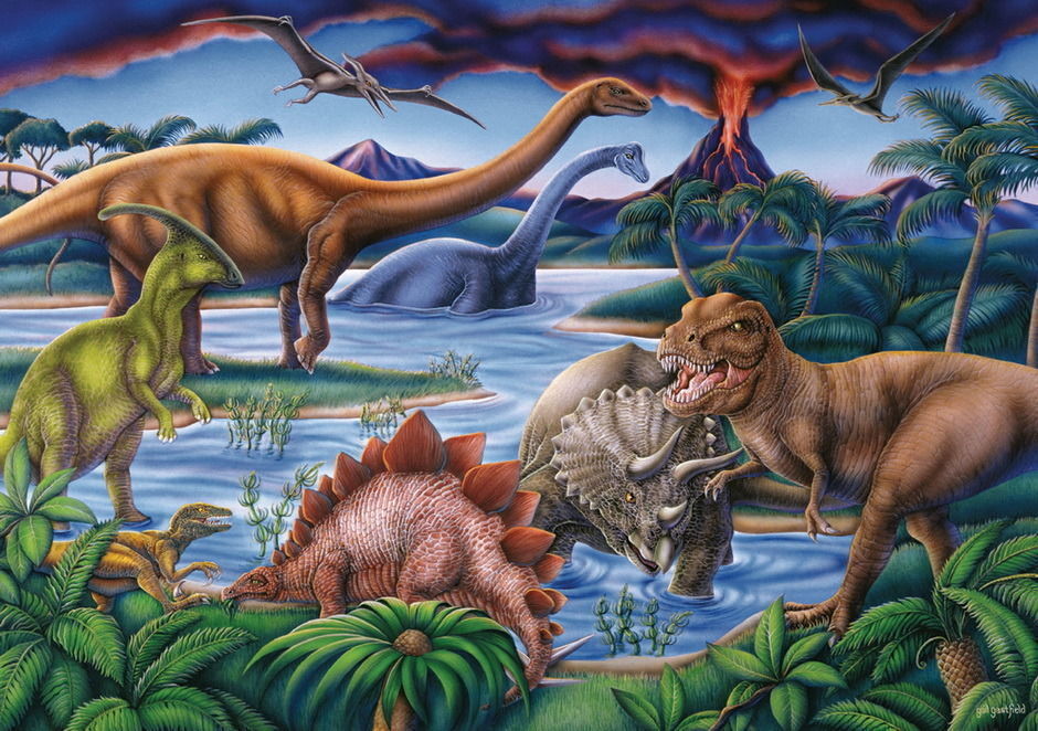 Ravensburger - 35Pc Dinosaur Playground Puzzle