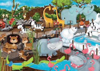 Ravensburger - 35Pc Day at the Zoo Puzzle