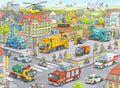 Ravensburger - 100Pc Vehicles in the City Puzzle