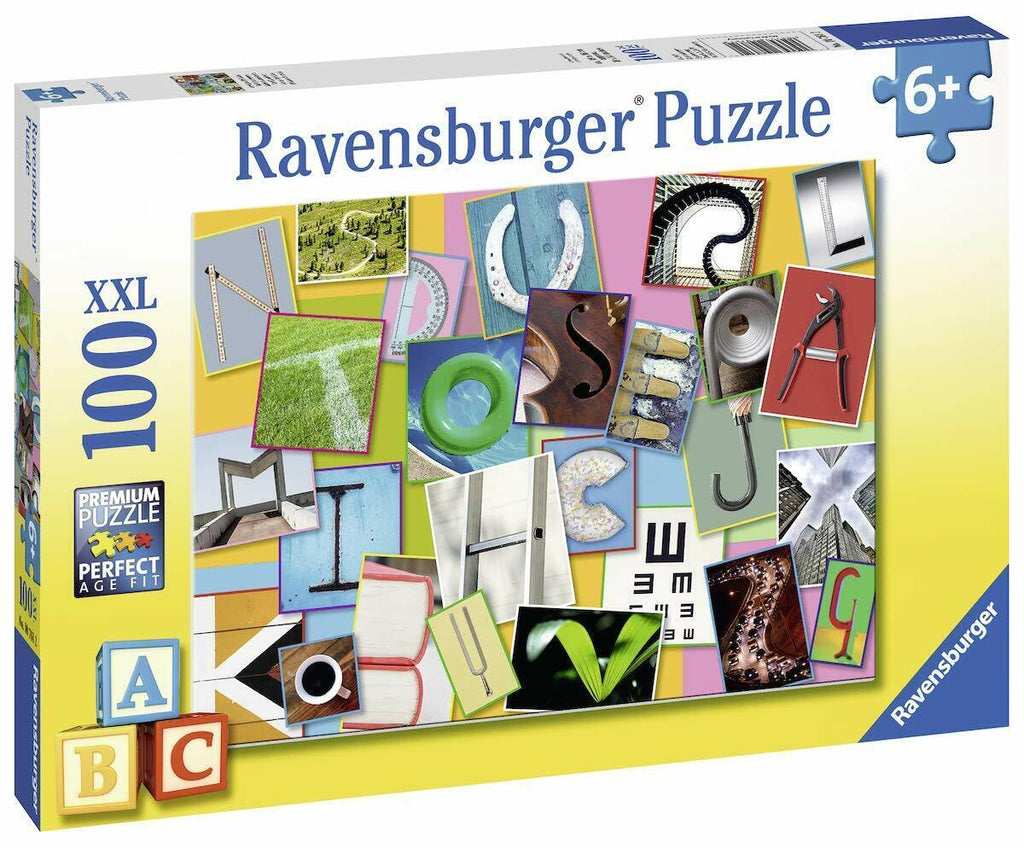 Ravensburger - Funny Alphabet Puzzle 100pc