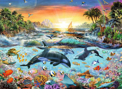Ravensbrger - 200Pc Orca Paradise Puzzle