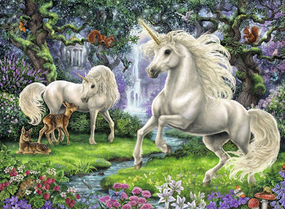 Ravensburger - 200Pc Mystical Unicorns Puzzle